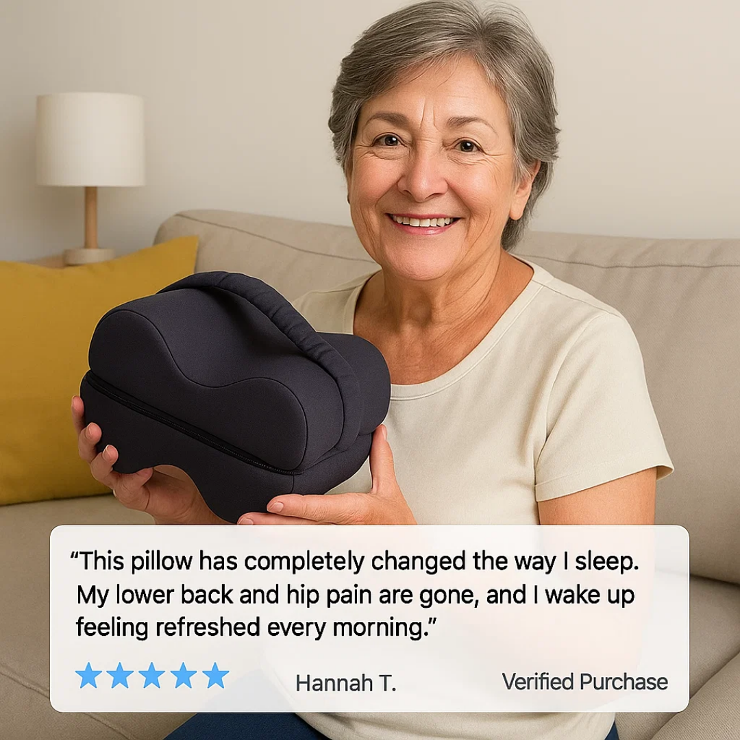 SpineAlign Memory Foam Knee Pillow